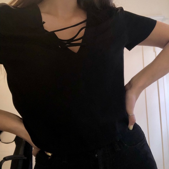 Brandy Melville Black Top - Picture 1 of 4